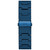 Men's Diamond-Accent Blue Stainless Steel Mesh Bracelet Watch 40x35mm