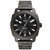Men's Machine Quartz Gray Stainless Steel Bracelet Watch, 49mm