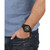 Men's Chronograph Date Quartz Bicocca Black Stainless Steel Bracelet 46mm