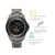 Connected Men's Hybrid Smartwatch Fitness Tracker: Gray Case with Gray Acrylic Strap 42mm