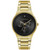Designed by Bulova Men's Diamond-Accent Gold-Tone Stainless Steel Bracelet Watch 40mm
