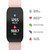 Unisex Blush Silicone Strap Active Smartwatch 44mm