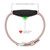 Unisex Blush Silicone Strap Active Smartwatch 44mm
