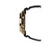 Unisex Gold-Tone and Black Resin Strap Watch 40.4mm GMS2100GB-1A