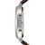 Men's Swiss Chronograph T-Classic Tradition Brown Leather Strap Watch 42mm