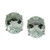 Green Quartz Stud Earrings (8 ct. t.w.) in Sterling Silver