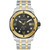 Men's Marine Star Diamond Accent Two-Tone Stainless Steel Bracelet Watch 44mm