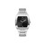 Men's Silver-Tone Stainless Steel Bracelet Watch 43mm