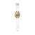 Men's Digital White Resin Strap Watch 43mm GM5600SG-9