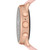 Unisex Gen 6 Wellness Edition Rose Gold-Tone Stainless Steel with Blush Silicone Band Smart Watch, 44mm