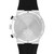 Men's Swiss Chronograph Bold Fusion Black Silicone Strap Watch 44mm