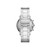 Men's Neutra Silver-Tone Bracelet Watch 44mm