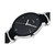 Watch, Unisex Swiss Centrix Diamond Accent Stainless Steel and Black Ceramic Bracelet 38mm R30934712