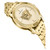 Men's Swiss V-Code Gold Ion Plated Bracelet Watch 43mm