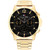 Men's Gold-Tone Stainless Steel Bracelet Watch 50mm