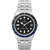 Men's Q GMT Stainless Steel Bracelet Watch 38mm