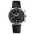 Men's Swiss Automatic Chronograph Multifort Patrimony Black Leather Strap Watch 42mm