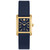 Women's The Eleanor Navy Leather Strap Watch 25mm
