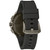 Men's Precisionist X Black EPDM Rubber Strap Watch 44.5mm