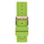 Men's Multifunction Lime Green Silicone Watch 44mm