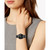 Women's Swiss True Diamond Accent Black High-Tech Ceramic Bracelet Watch 30mm R27059712