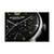 Original Men's Quartz Watch, Silver Case, Black Dial, Beige Genuine Leather Strap