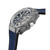 Men's Automatic Multi Silicone and Canvas Strap Watch 44mm