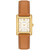 Women's The Eleanor Luggage Leather Strap Watch 25mm