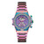 Women's Multifunction Iridescent Stainless Steel Watch 36mm