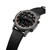 Men's Digital Black Synthetic Leather Strap Watch, 46mm