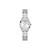 Women's Silver-Tone Glitz Stainless Steel Bracelet Day-Date Watch, 31mm