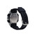 Unisex Two Hand Quartz Black Resin Strap Watch, 42.0mm, GMS110-1A