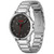 First Men's Silver-Tone Stainless Steel Bracelet Watch 43mm
