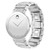 Men's Swiss Sapphire Stainless Steel Bracelet Watch 39mm