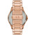 Men's Three-Hand Quartz Date Rose Gold-Tone Stainless Steel Watch 46mm