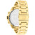 Men's Multifunction Gold-Tone Stainless Steel Bracelet Watch 46mm