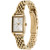 Women's Quartz Gold-Tone Stainless Steel Bracelet Watch 25.5mm x 20.5mm