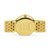 Women's Swiss Florence Classic Diamond Accent Gold Tone Stainless Steel Bracelet Watch 30mm