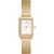 Women's Quartz Gold-Tone Stainless Steel Mesh Watch 25.5mm x 20.5mm