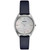 Women's Essentials Blue Leather Strap Watch 32mm