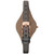 Women's Georgia Ash Gray Leather Strap Watch 32mm ES3077