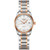Women's Swiss Automatic Master Diamond (1/20 ct. t.w.) 18k Rose Gold & Stainless Steel Bracelet Watch 29mm
