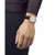 Unisex Swiss Automatic Chemin des Tourelles Powermatic 80 Dark Brown Leather Strap Watch 39mm