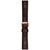 Unisex Swiss Automatic Chemin des Tourelles Powermatic 80 Dark Brown Leather Strap Watch 39mm