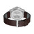 Men's Impress Quartz Multifunction Brown Leather Strap Watch 46mm