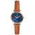 Women's Carlie Mini Leather Strap Watch 28mm