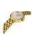 Women's Swiss T-Lady Lovely Gold-Tone PVD Stainless Steel Bracelet Watch 19.5mm