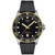 Men's Swiss Seastar 1000 Black Rubber Strap Watch 40mm