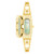 Women's Three Hand Gold-Tone Alloy Watch, 14.5mm x 28mm