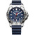Men's Swiss I.N.O.X. Professional Diver Blue Rubber Strap Watch 45mm 241734.1